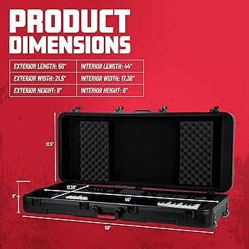 Amazon | GATOR ゲーター キーボードケース PE製ハードケース